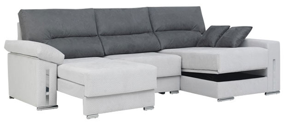 Sofá camá con chaise longue