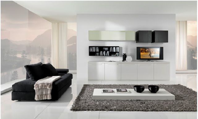 El gris y los tonos claros dominan el estilo minimalista. Imagen: Arqhys.com