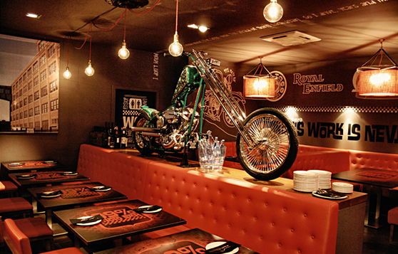 Restaurante motos Barcelona